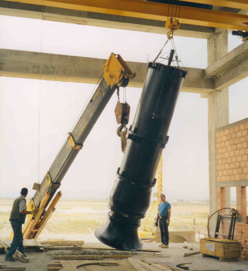 Mixed flow pumps