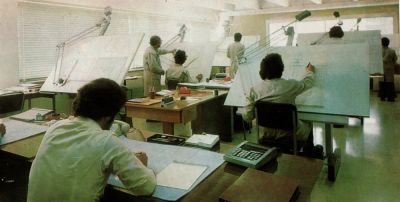 DP design dept. 1974