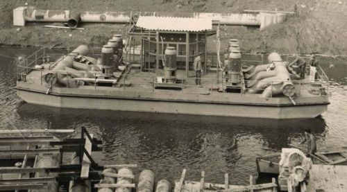 floating pump station 1967